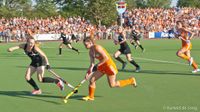 Hockeywedstrijd NED - NZ bij NHC