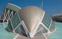 Park Ciudad de las Artes y Ciencias , Valencia , Spanje