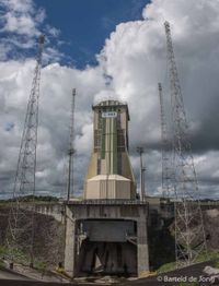 Soyuz lanceer toren Kourou